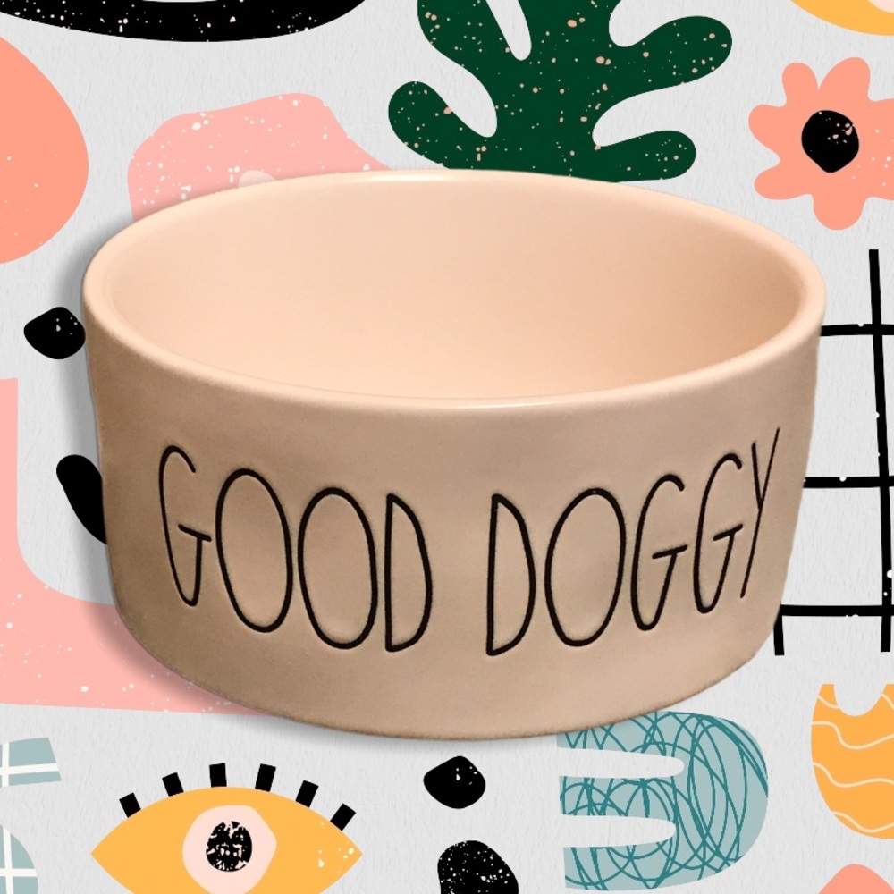 SOLD Rae Dunn Good Doggy Dog Pet Bowl - Picture 1 of 3